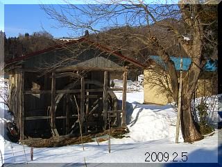 水車のある風景